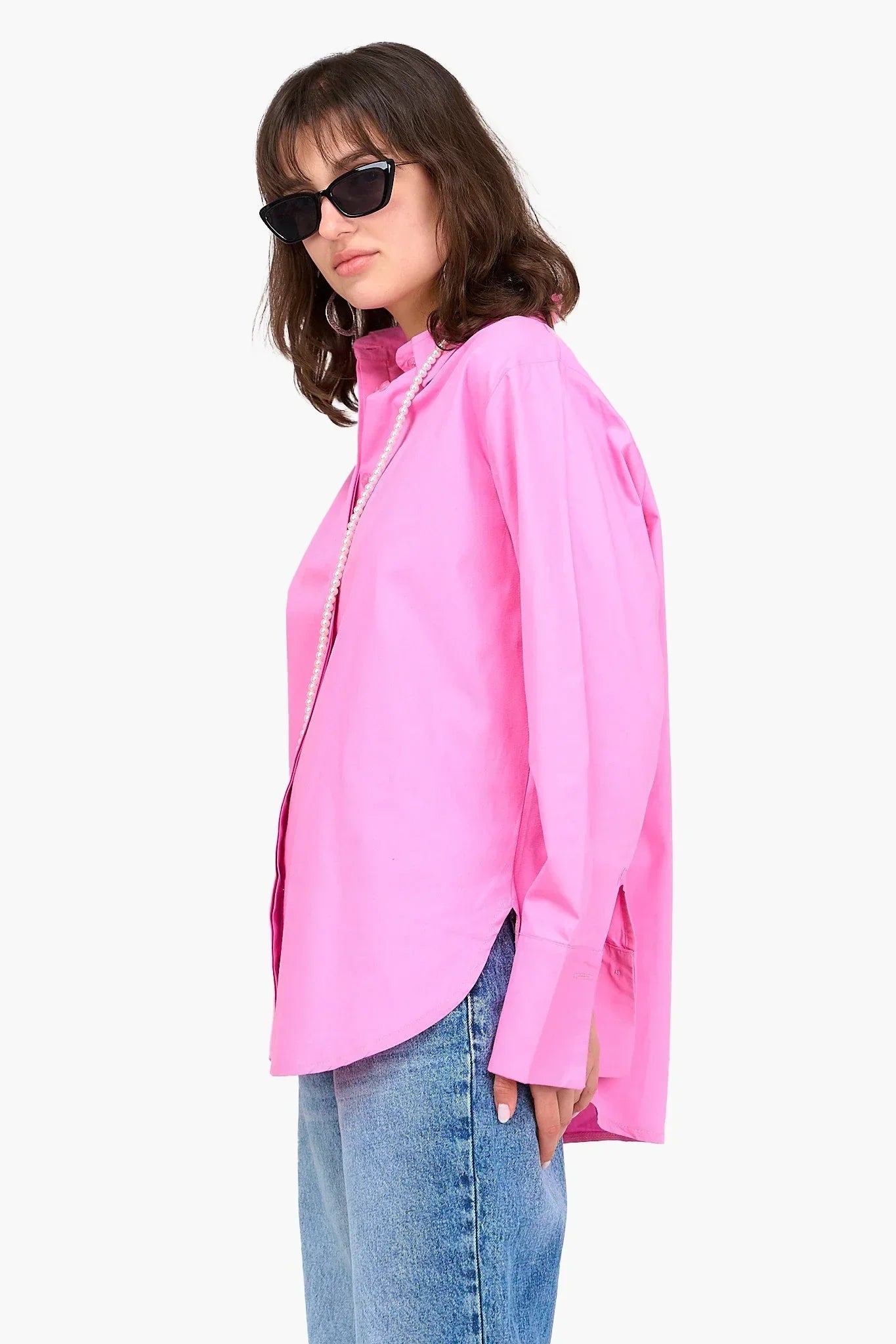 Clue - Poplin Hidden Placket Shirt 2