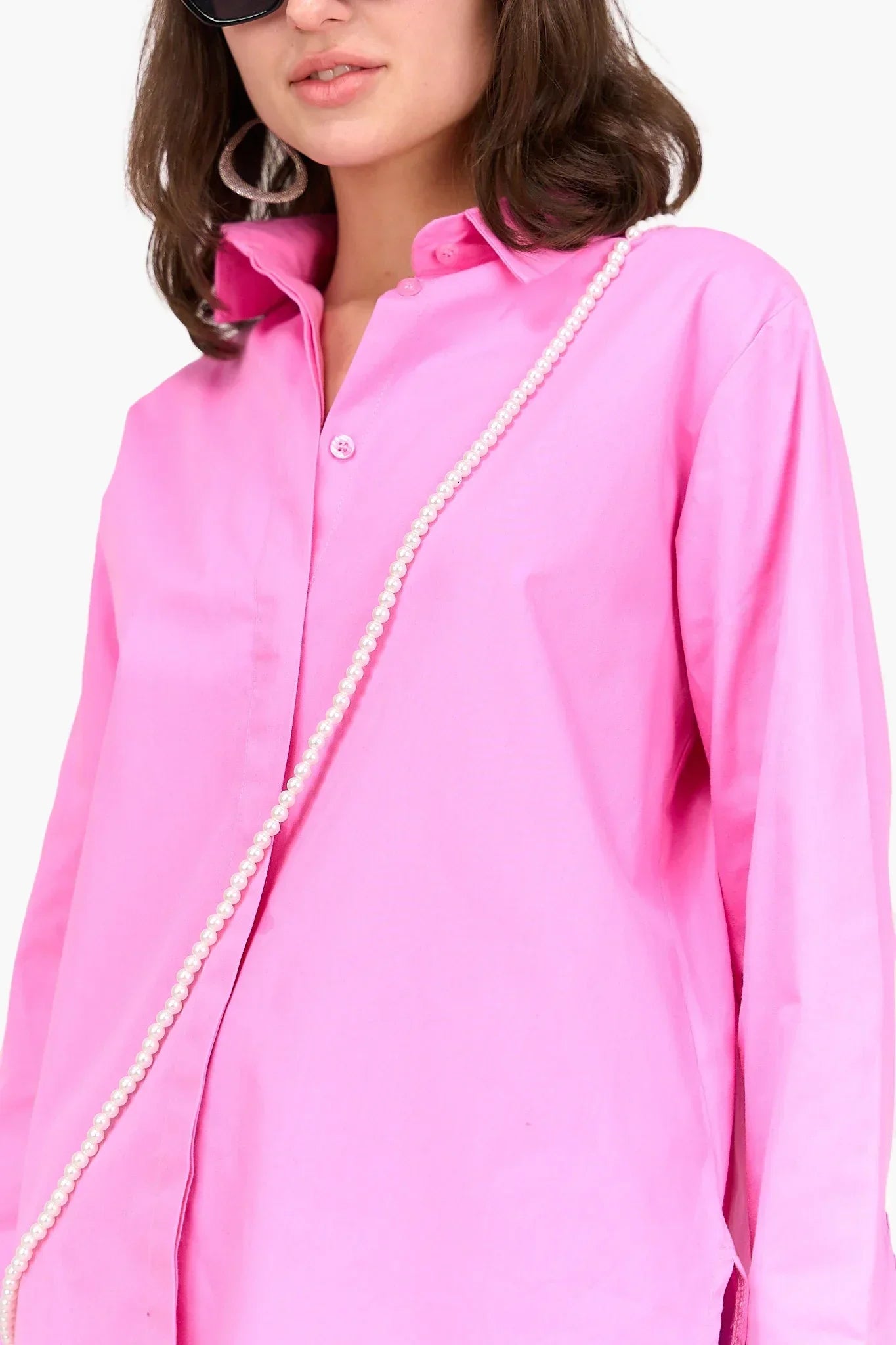 Clue - Poplin Hidden Placket Shirt 4