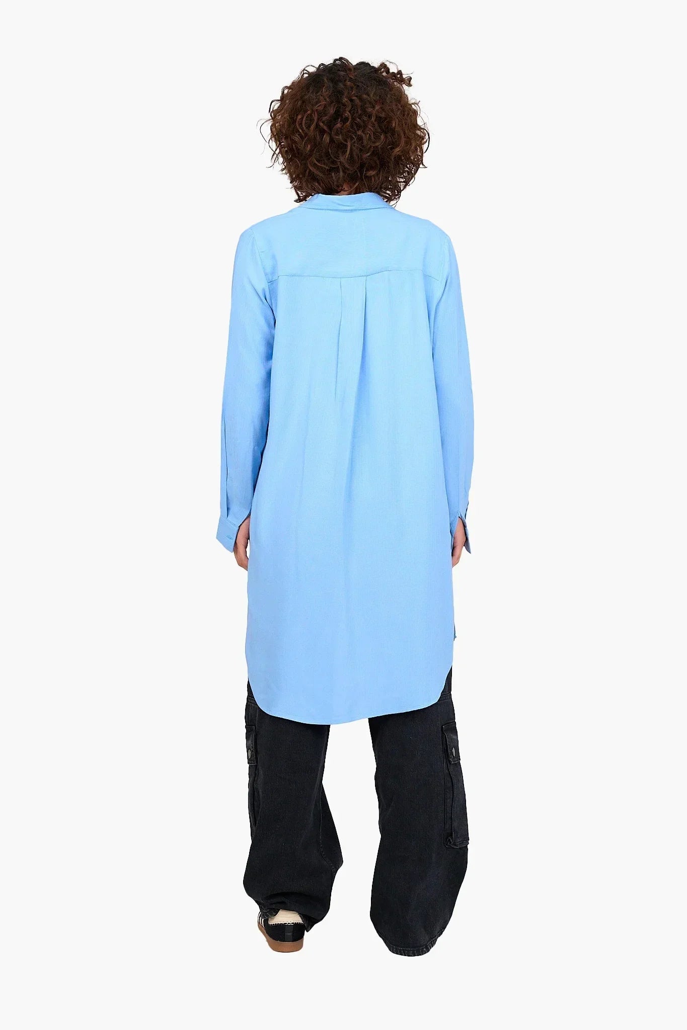 Clue - Rayon Waffle Long Shirt 3