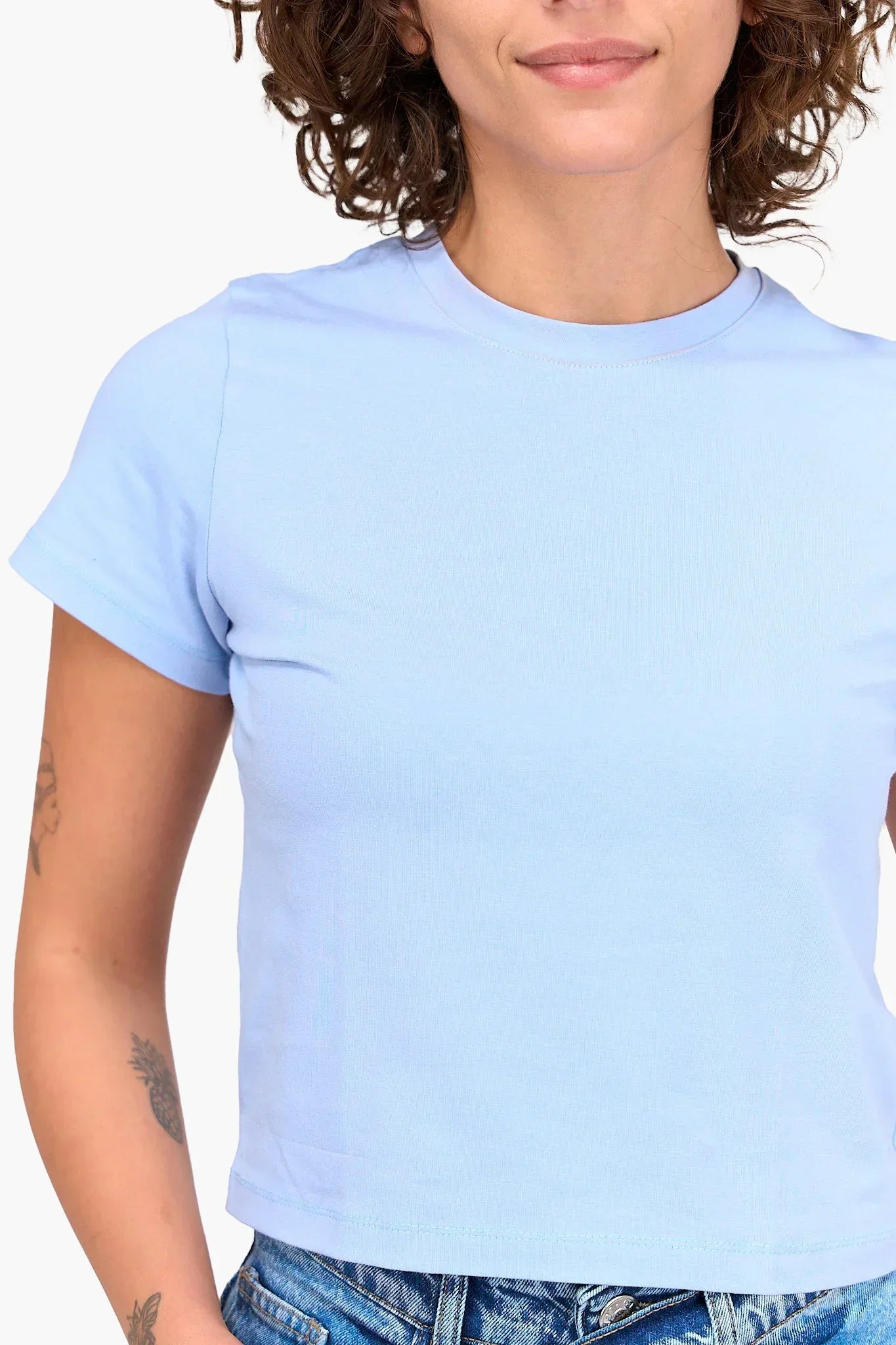 Clue - Plain Cropped Top 4