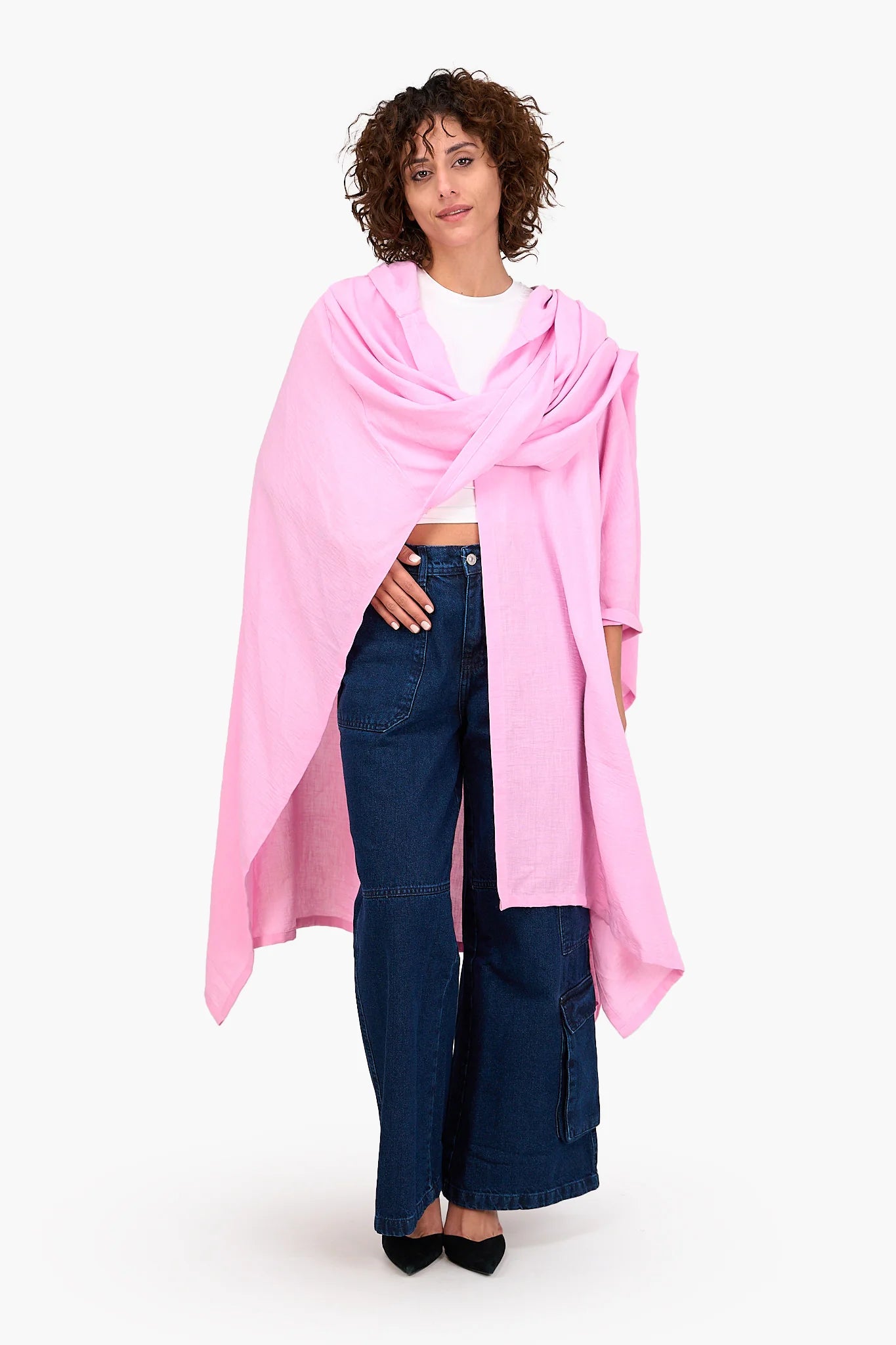 Hooded One Size Kimono - Clue 5