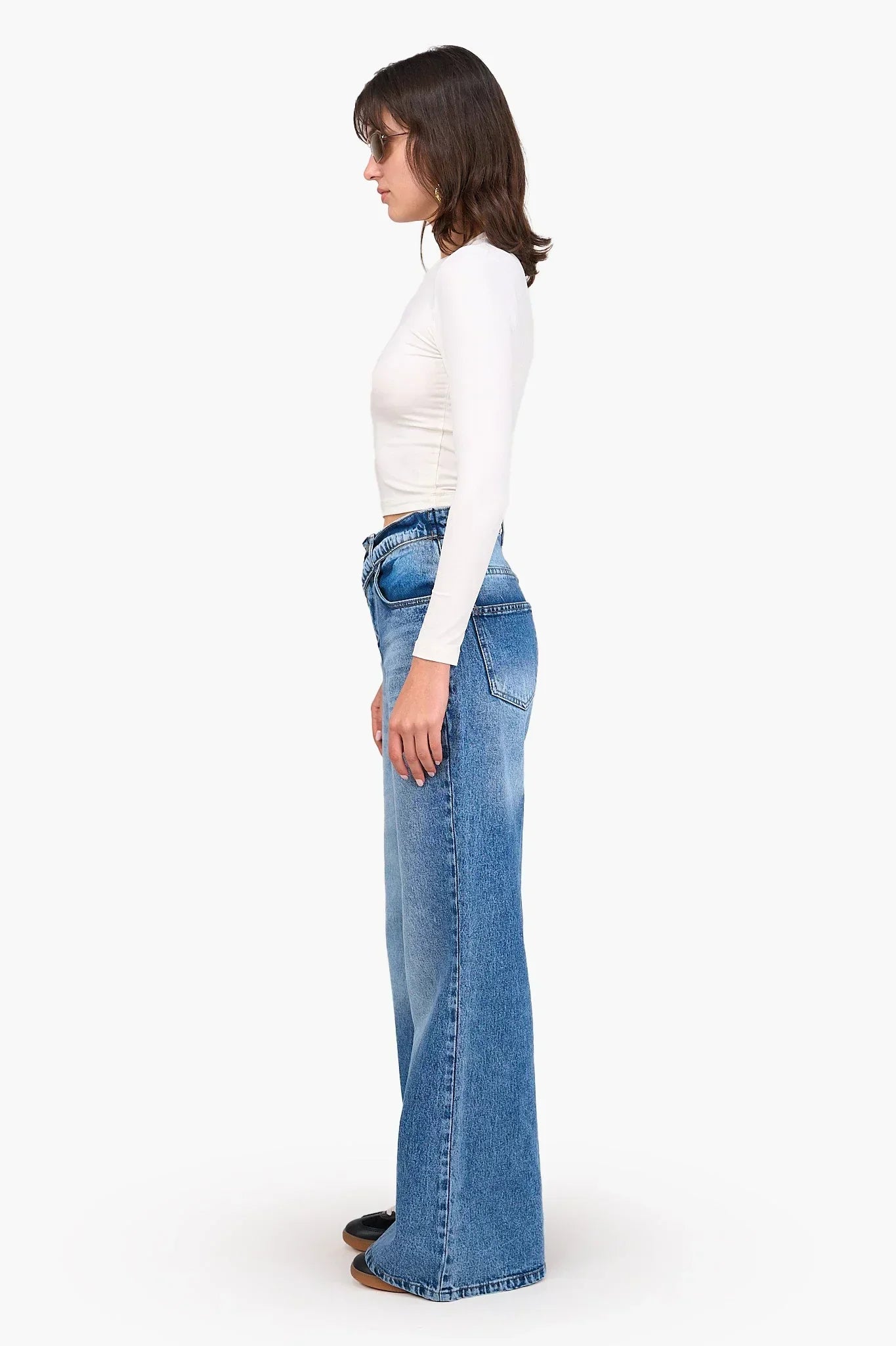 Clue - Long Sleeves Cropped Top 2