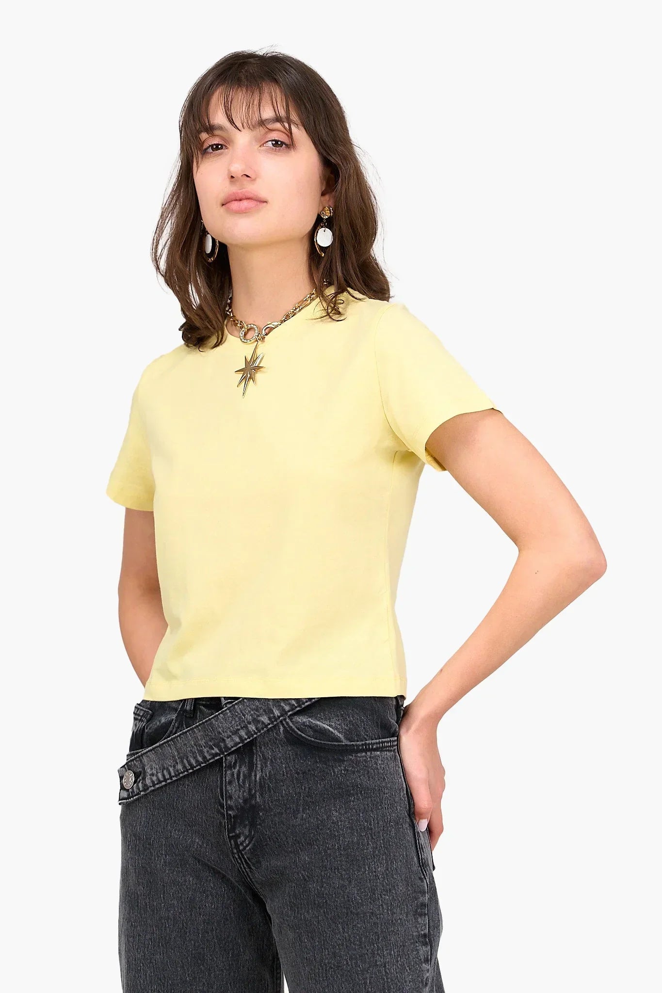 Clue - Plain Cropped Top 6