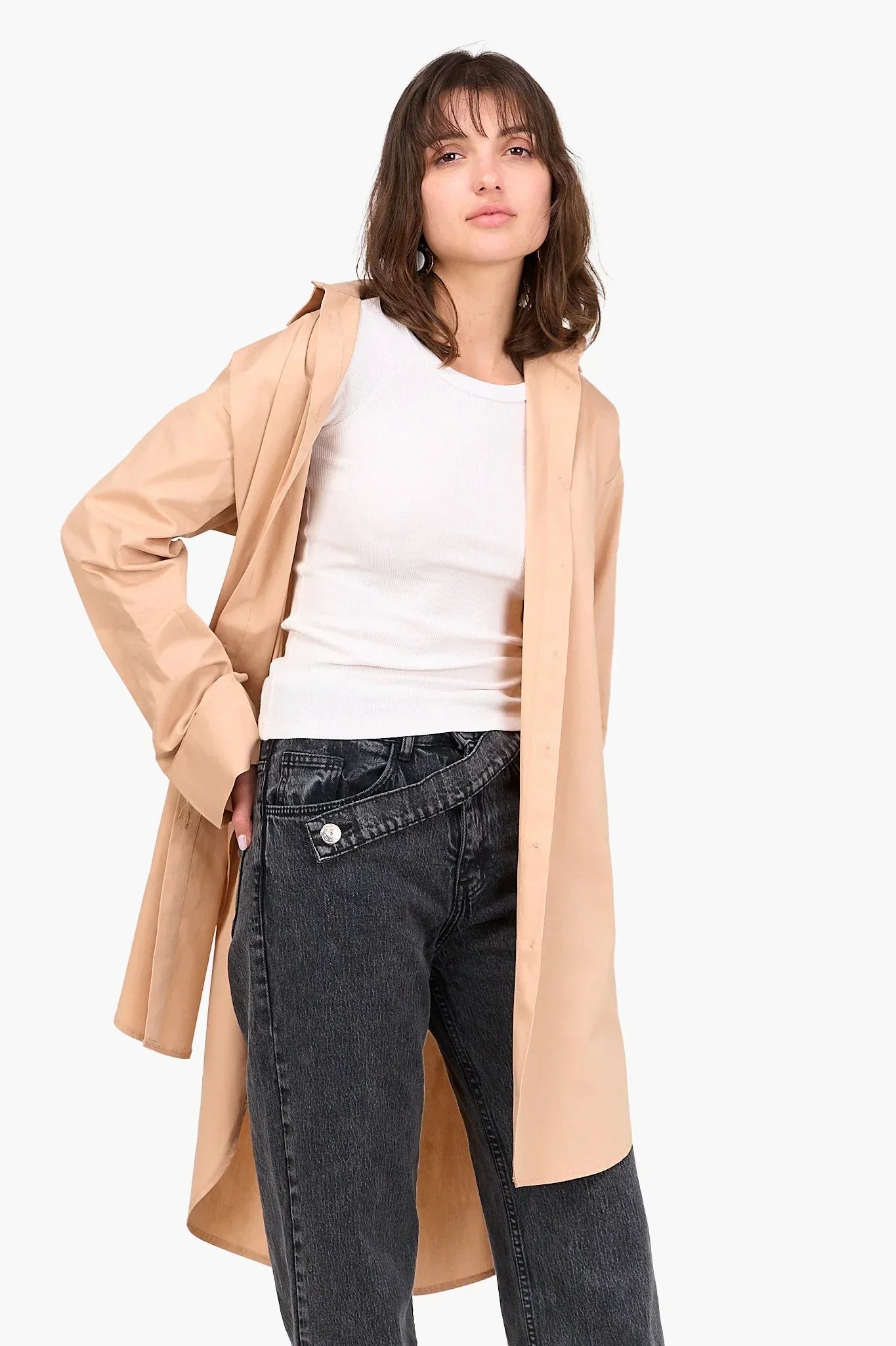 Clue - Cotton Relaxed Fit Shirt 1