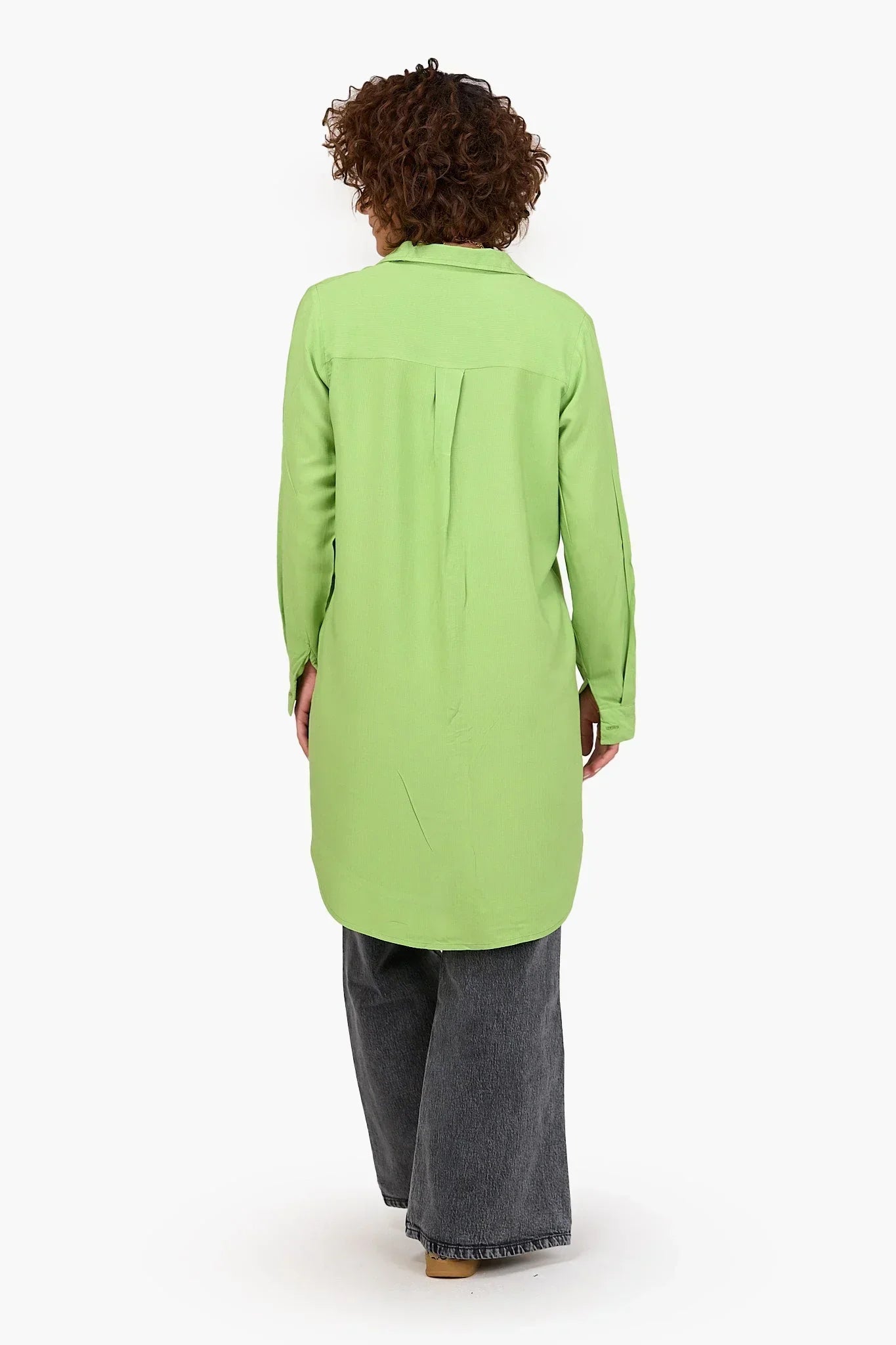 Clue - Rayon Waffle Long Shirt 6