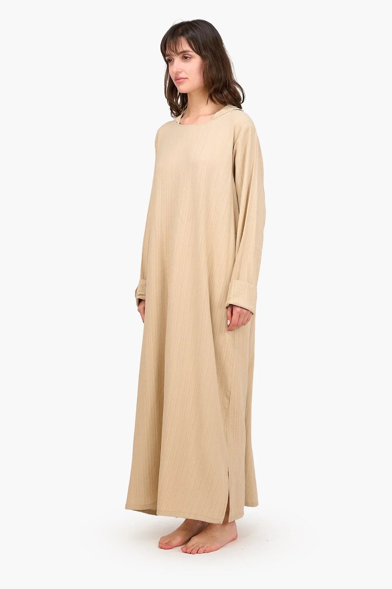 Clue - Self Pattern Hooded Dress 5