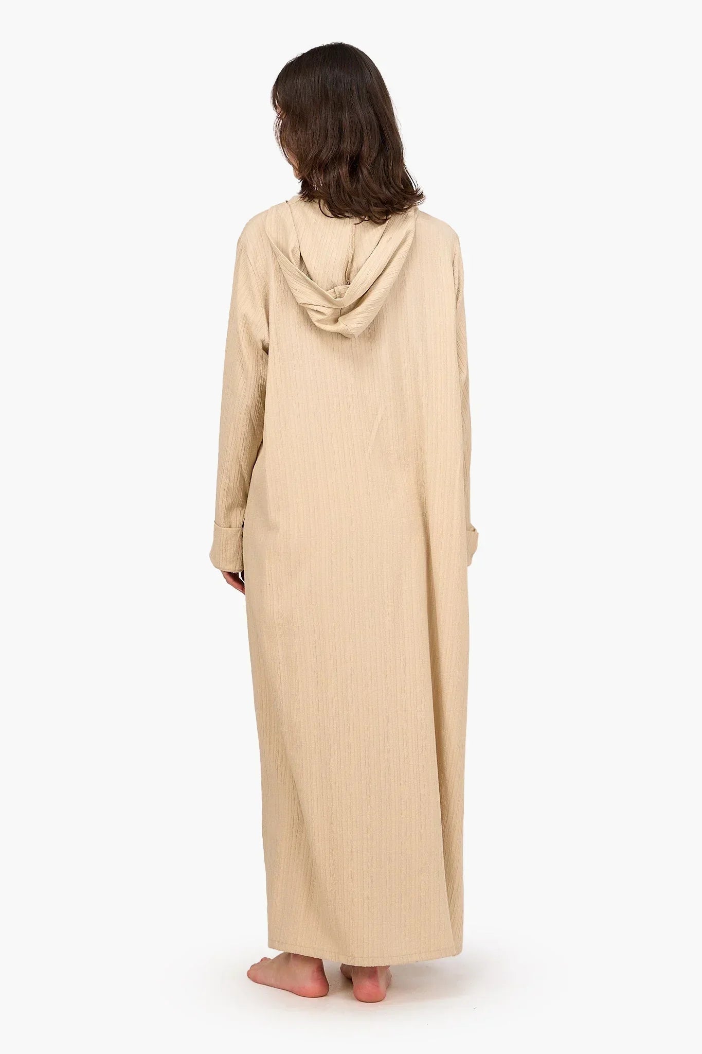 Clue - Self Pattern Hooded Dress 6