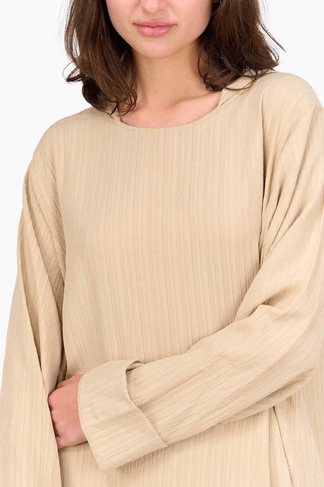 Clue - Self Pattern Hooded Dress 7