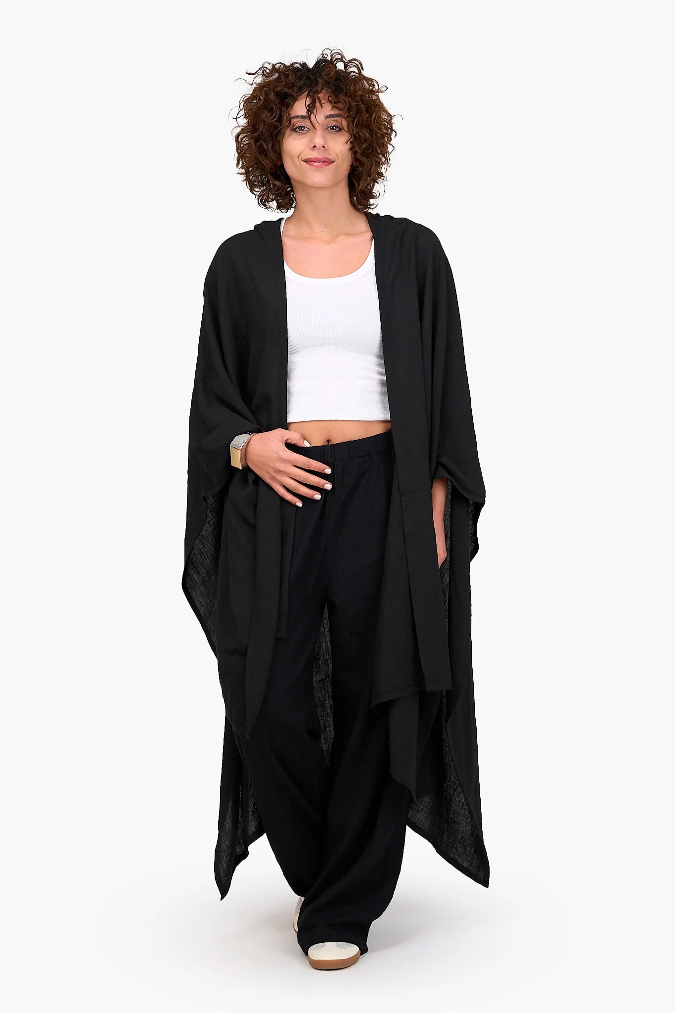 Hooded One Size Kimono - Clue 6