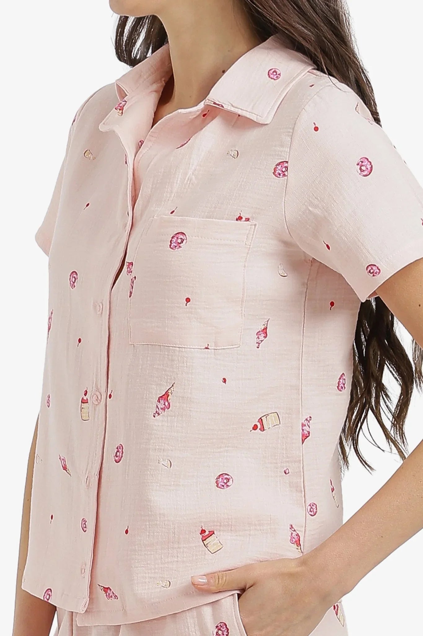 Whimsical Dessert Pyjama Set - Carina - Babazzaro
