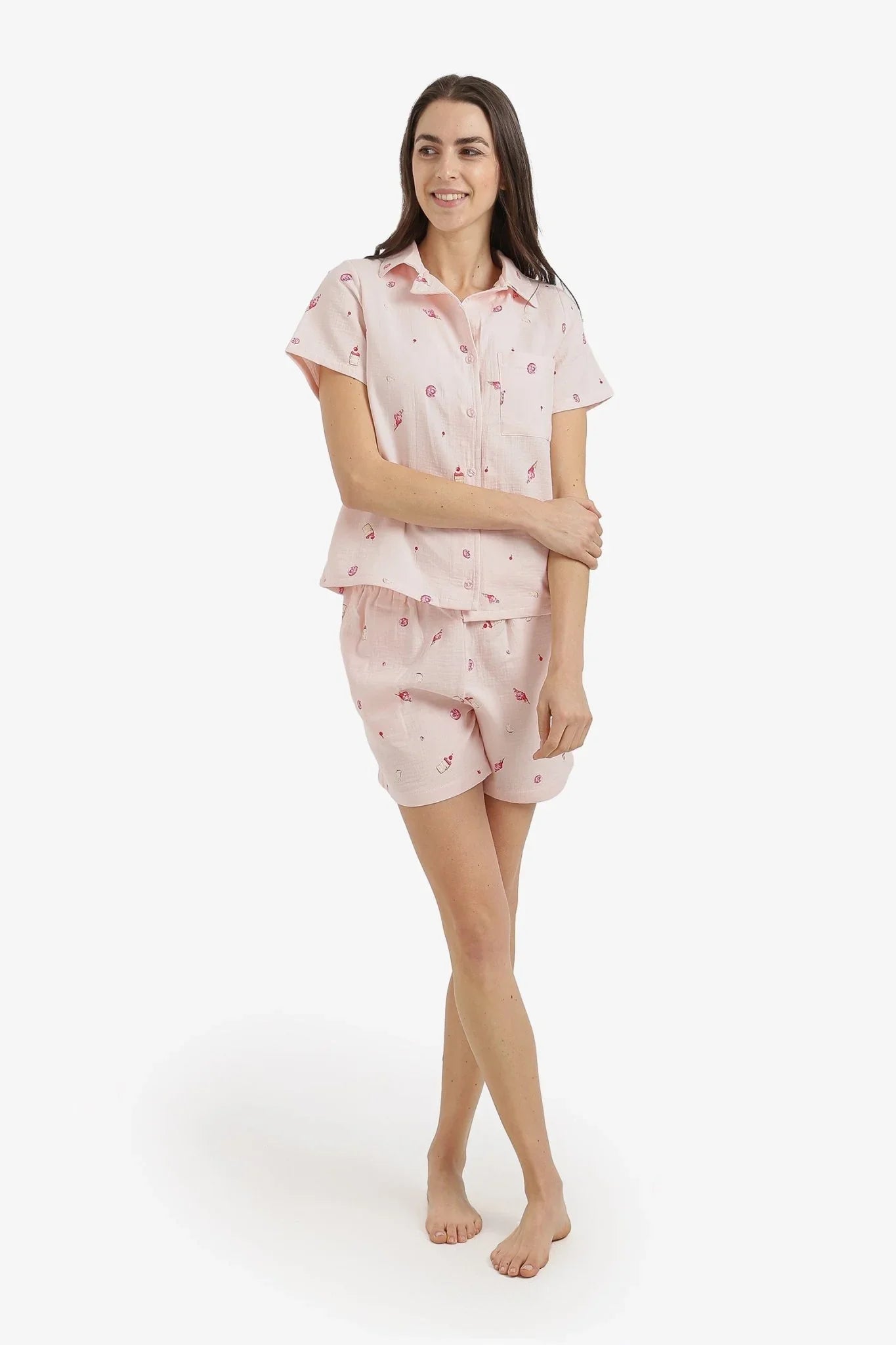 Whimsical Dessert Pyjama Set - Carina - Babazzaro
