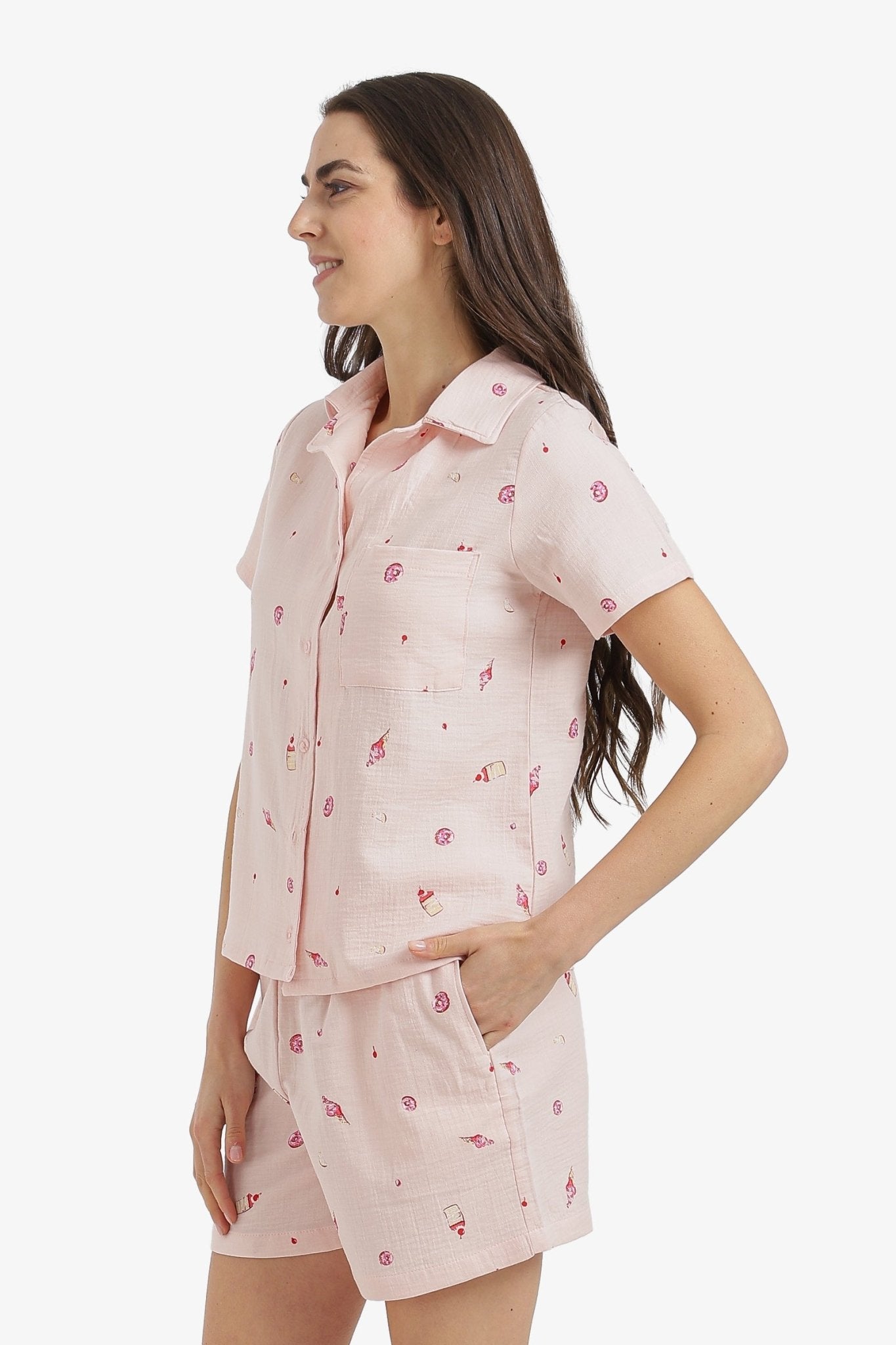 Whimsical Dessert Pyjama Set - Carina - Babazzaro